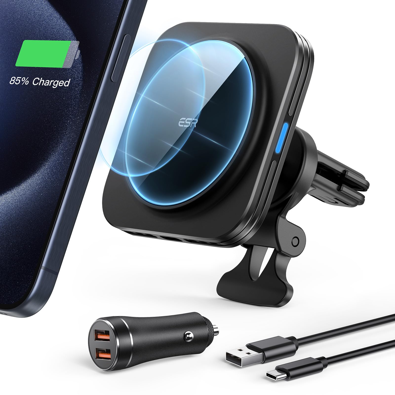 ESR Wireless Car Charger: A MagSafe-Compatible Solution for You